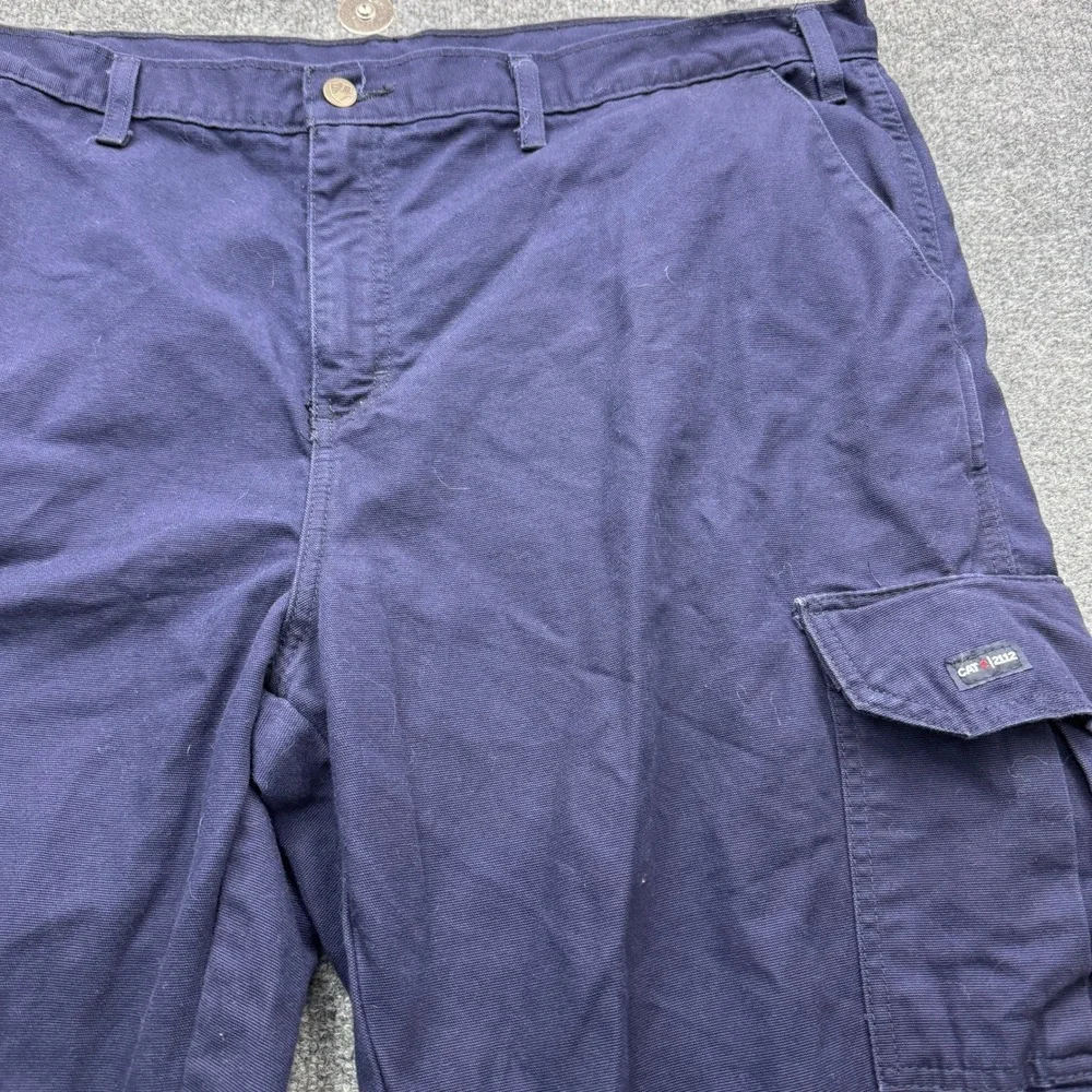 Tyndale K215T Flame Resistant Cargo Pants Mens 44x32 Navy Blue FR Workwear